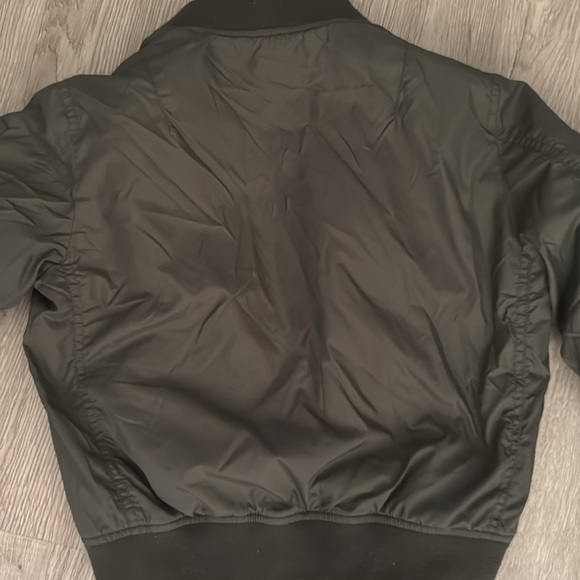 Green kids bomber jacket - Picture 2 of 5